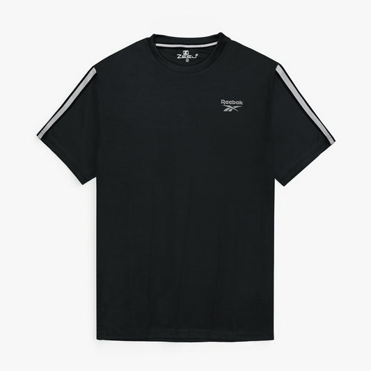 Rebok Reflector logo Mesh Tee -Black