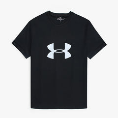 UA Big Logo Mesh Tee -Black