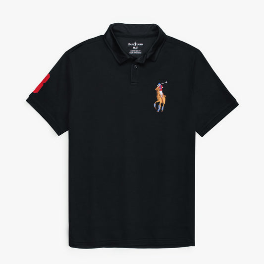 RL Big Horse Polo Shirt-Black