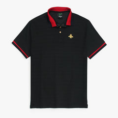 GUCI Premium Dri-Fit Polo-Black