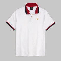 GUCI Premium Dri-Fit Polo-White