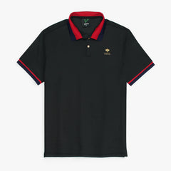 GUCI Designer Logo Premium Dri-Fit Polo-Black