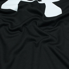 UA Big Logo Mesh Tee -Black