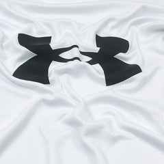 UA Big Logo Mesh Tee -White