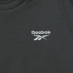 Rebok Reflector logo Mesh Tee -Dark Grey