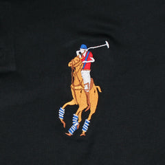 RL Big Horse Polo Shirt-Black