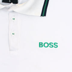 HB Dri-Fit Polo White