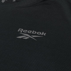 Rebok Reflector logo Mesh Tee -Black