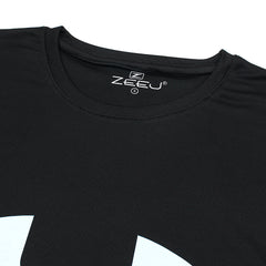 UA Big Logo Mesh Tee -Black