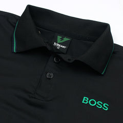 HB Dri-Fit Polo Black