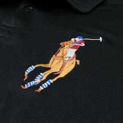 RL Big Horse Polo Shirt-Black