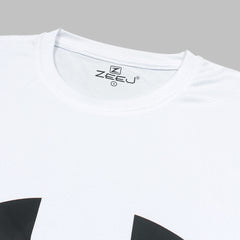 UA Big Logo Mesh Tee -White