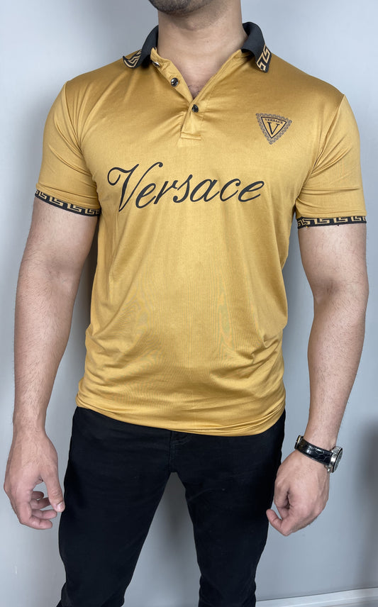 Verace Dri-Fit Polo Mustard